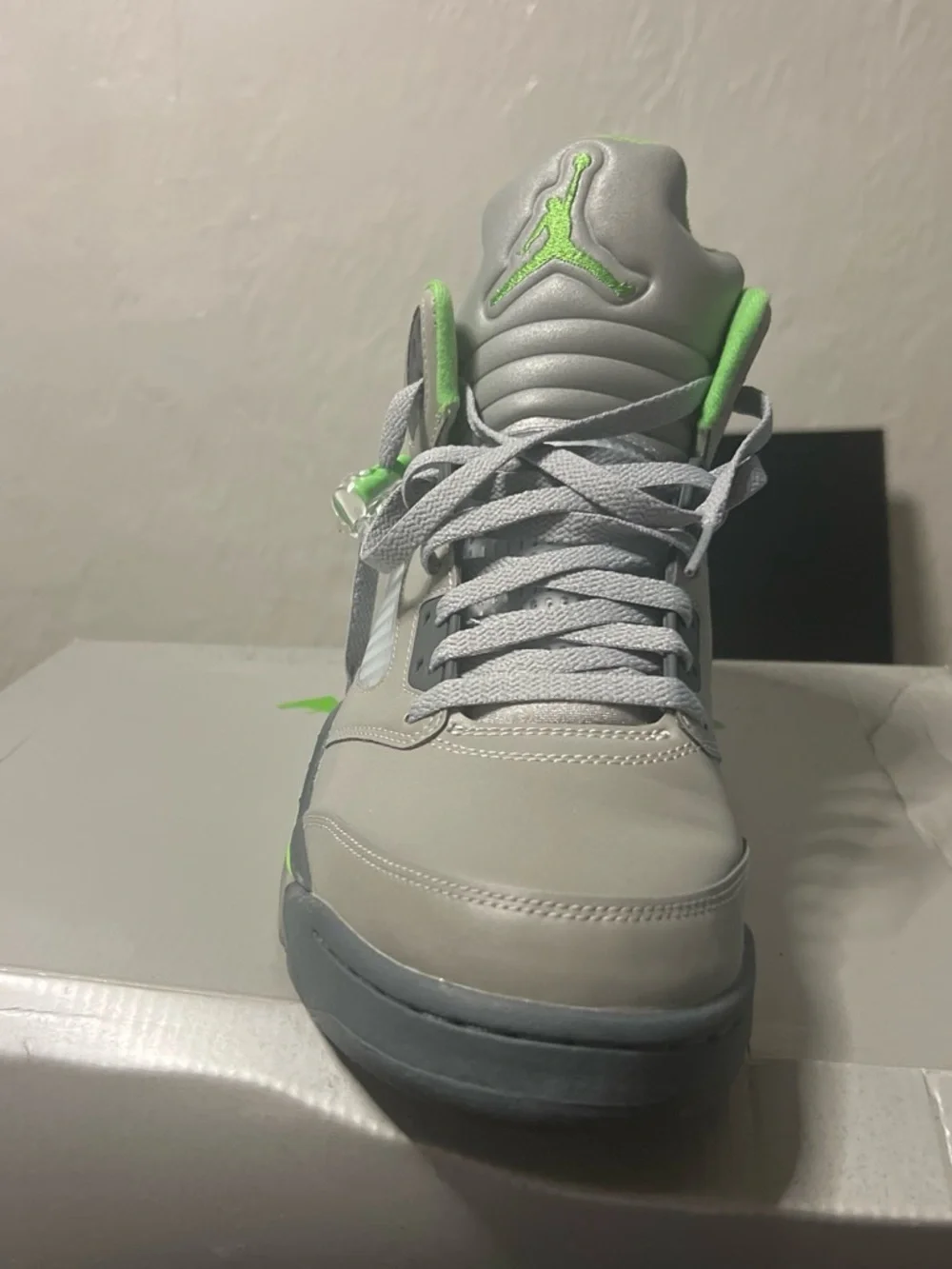 Shoe box label